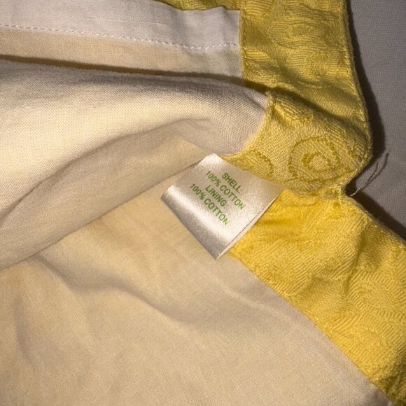 Lilly Pulitzer Bees Knees Tunic Jacquard Top in Lemon Sorbet Size 10 - Picture 9 of 14